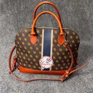 Dooney & Bourke New York Yankees Satchel Crossbody Bag